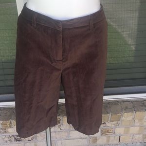 Flat-Front Knee Shorts